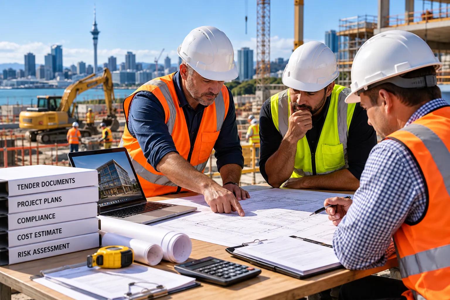 What Construction Firms Should Check Before Bidding for Public Work in New Zealand